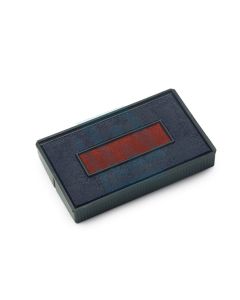 Razítková poduška COLOP E/38/2 - dvoubarevná, modro-červená