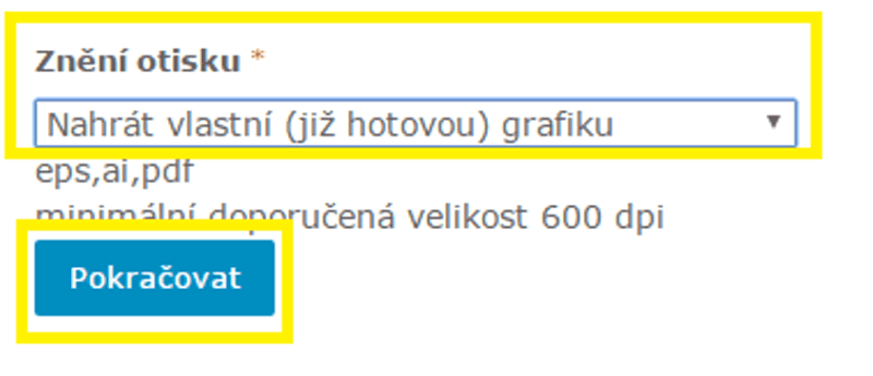 nahrát již předpřipravenou grafickou podobu otisku razítka|| ObchodRAZITEK.cz