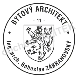 Kulaté razítka pro architekty - ø 36mm || obchodRAZITEK.cz 