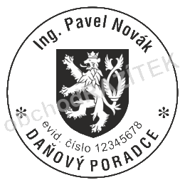 razítok daňového poradce - právnická společnost || obchodRAZITEK.cz