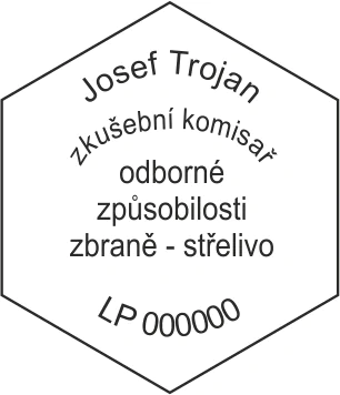 Razítka pro zkušební komisaře